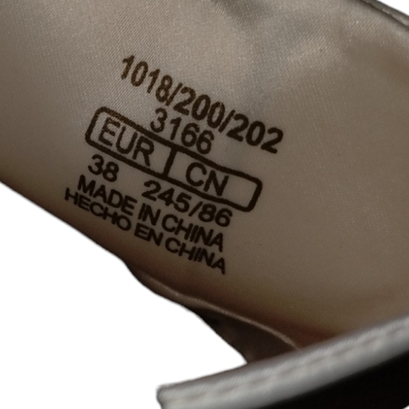 ZARA Point toes Opened flats Sz 38 - Picture 10 of 10